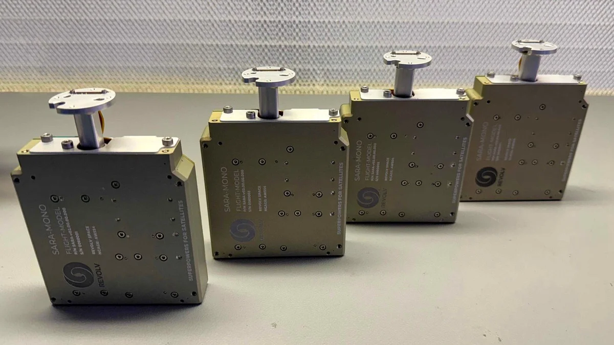 Revolv Space Turin : comment un « tournesol mécanique » de 500 g propulse la mission NASA PolSIR